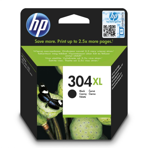 HP 304XL (N9K08AE) black - originálny